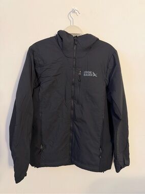 Eddie Bauer Men's Black Hooded Jacket
